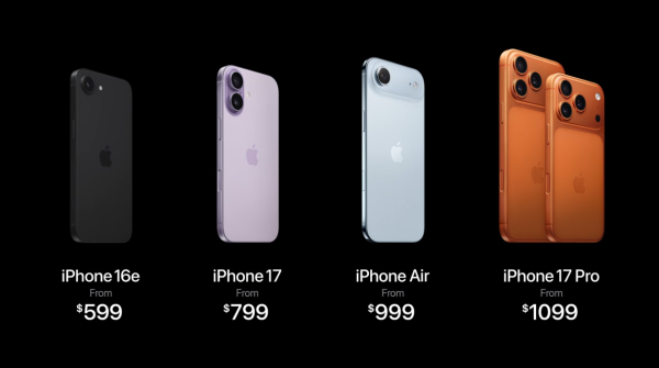 股粮网 iPhone 17系列登场, 一文看清标准版、Air版、Pro版谁更值得买